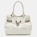 DiorCannage Leather Chri Chri Chain Tote
