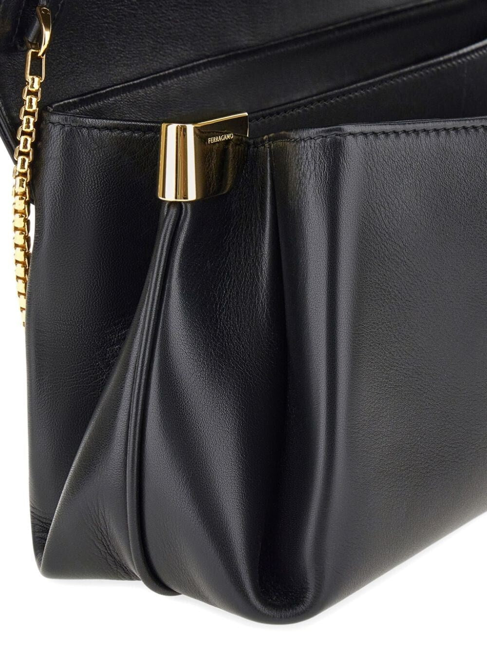 Ferragamo Women Medium Front Flap Shoulder Bag