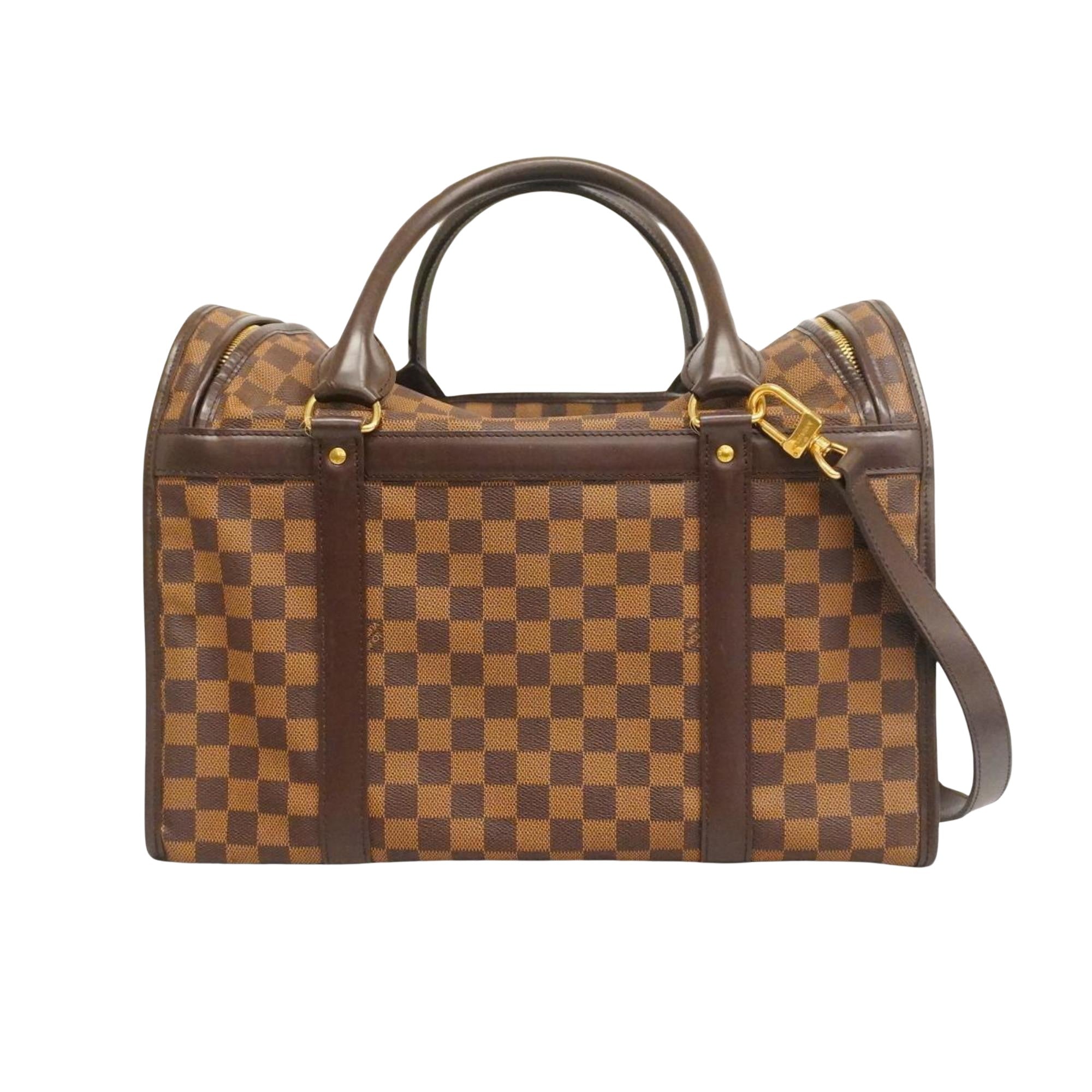 Louis Vuitton Sac Chien  Canvas Handbag ()