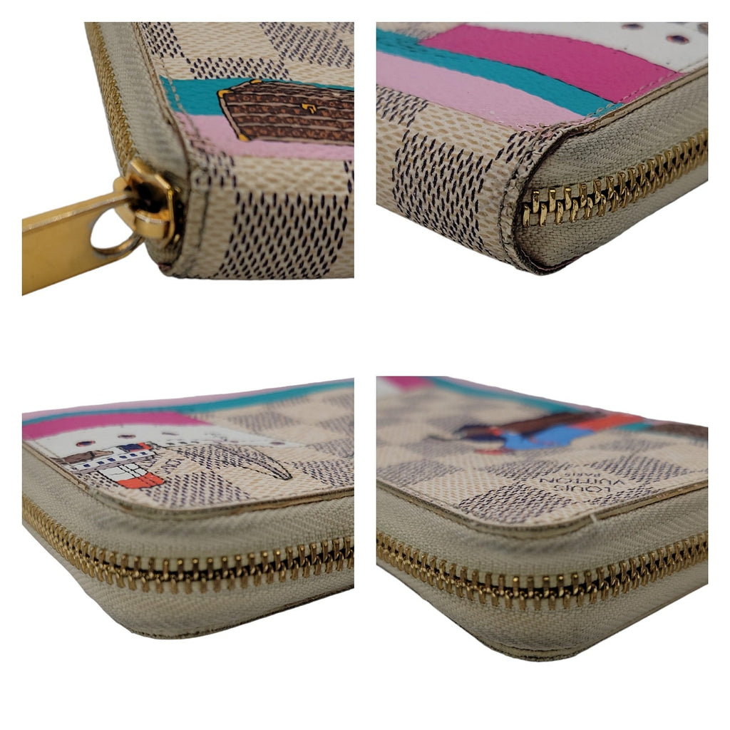Louis Vuitton 2016 Transatlantic Cruises Print Zippy Wallet