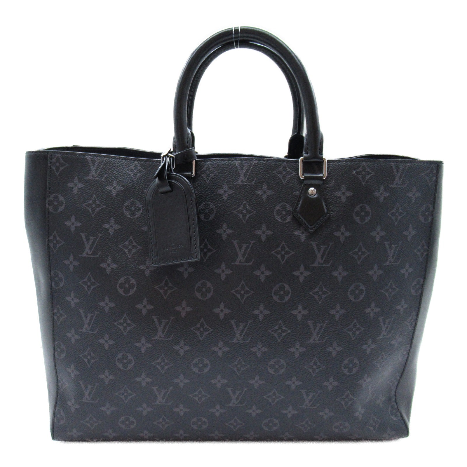 Louis Vuitton Louis Vuitton Grand Sack  Bag PVC Coated Canvas Monogram  Black M44733