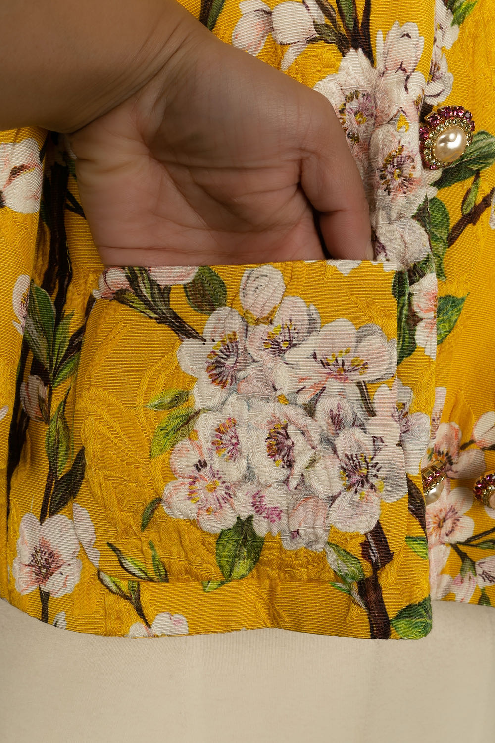 Veste fleurie Dolce&Gabbana