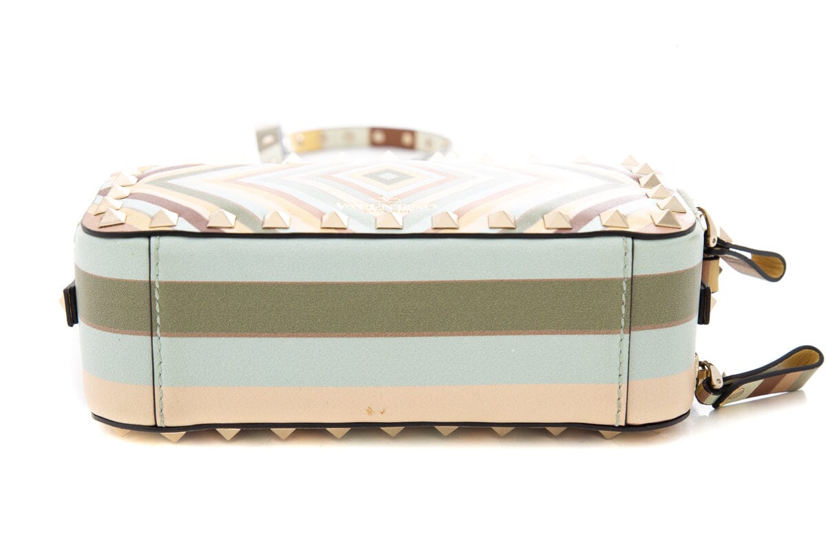 Valentino Multi Chevron 1975 Rockstud Cross-Body