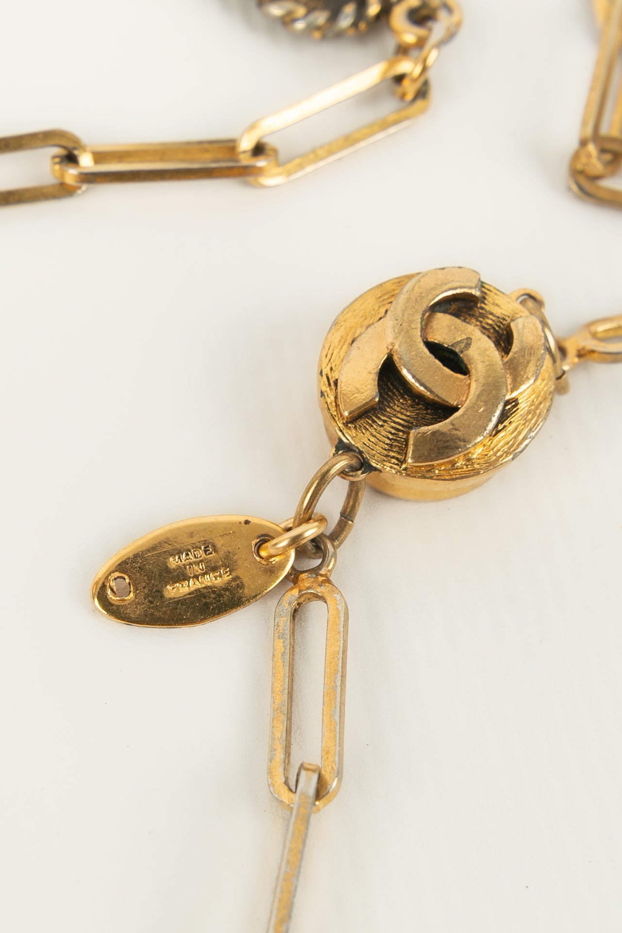 Collier dorÃƒÆ’Ã‚Â© Chanel 1984