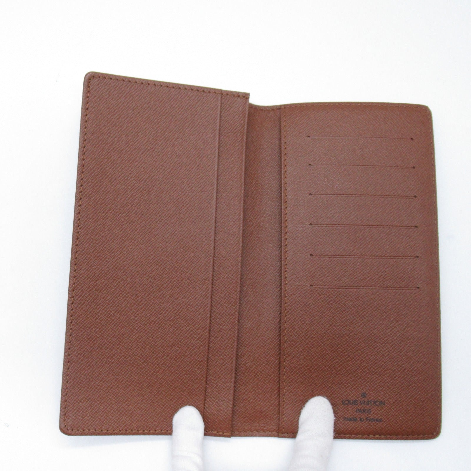 Louis Vuitton Louis Vuitton Portecourt Credy Double Fold Wallet Wallet PVC Coated Canvas Monogram   Brown M60825