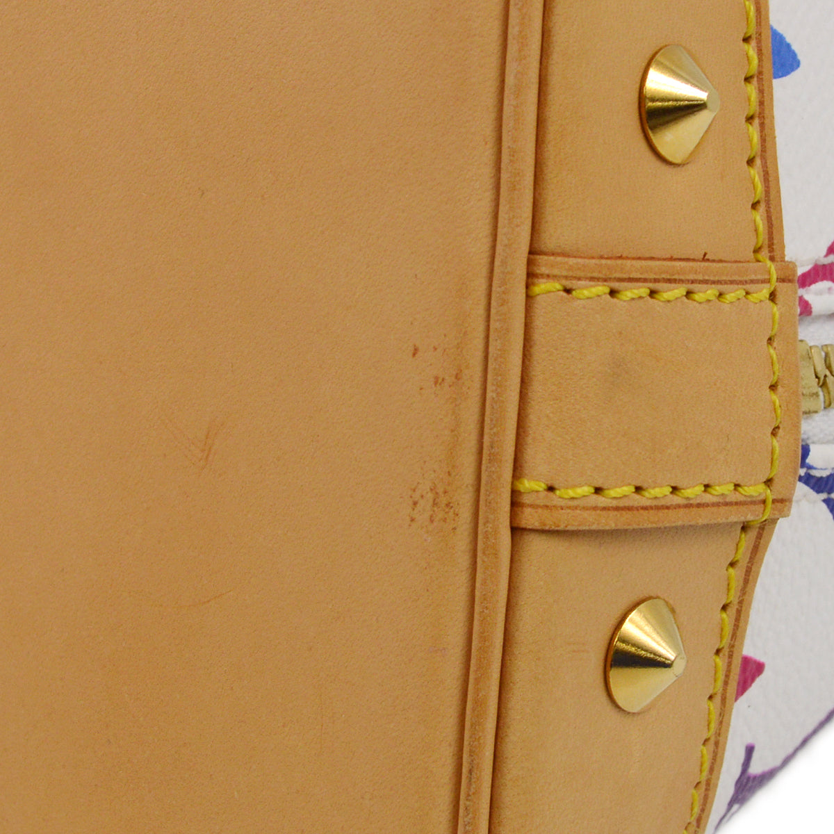 Louis Vuitton 2004 White Monogram Multicolor Alma M92647