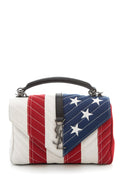 Saint Laurent Red White & Blue Canvas Lou Lou Handbag