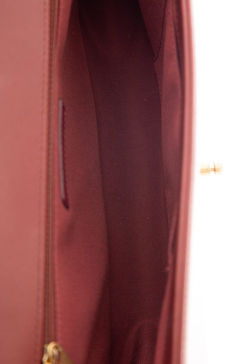 Chanel 2018 Red Medium Boy Bag Handbag