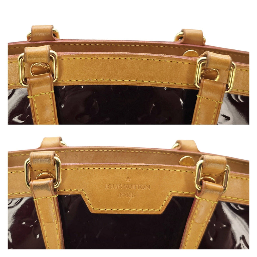 Louis Vuitton Monogram Vernis Brea MM Satchel