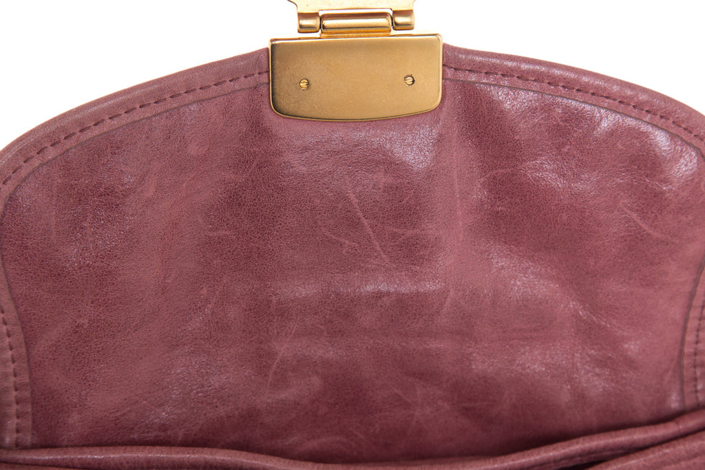 Miu Miu Coffer Matelasse Nappa Leather Shoulder Bag