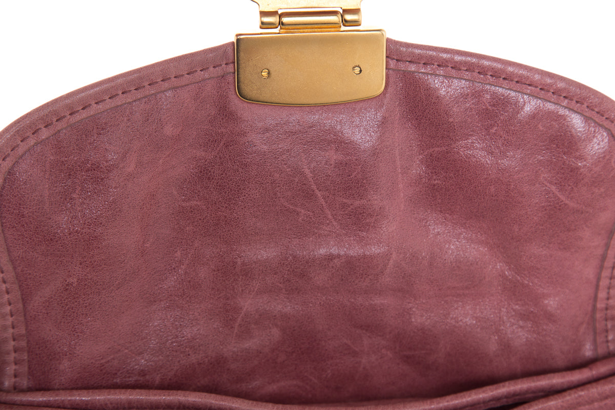 Miu Miu Coffer Matelasse Nappa Leather Shoulder Bag