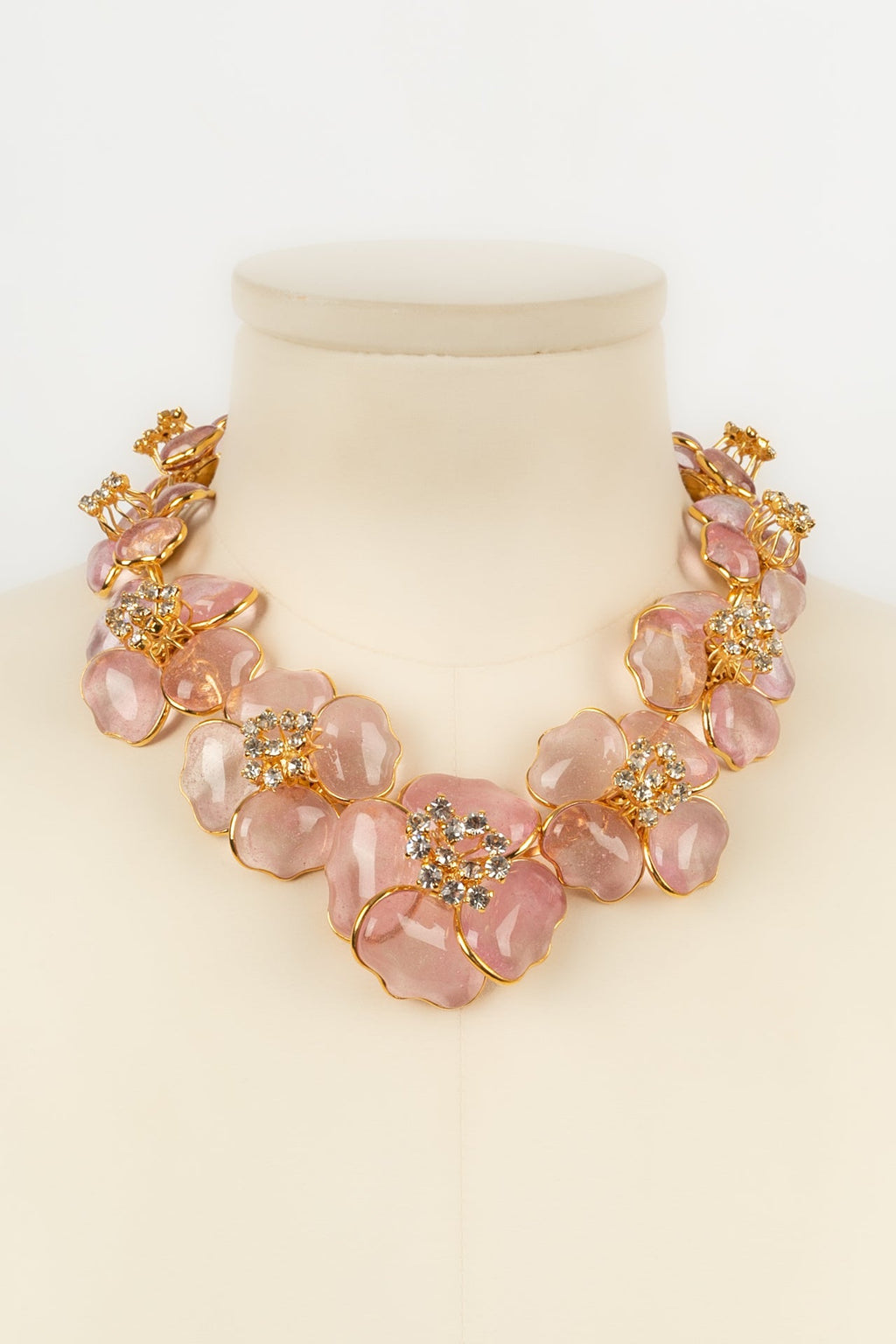 Collier fleurs Augustine