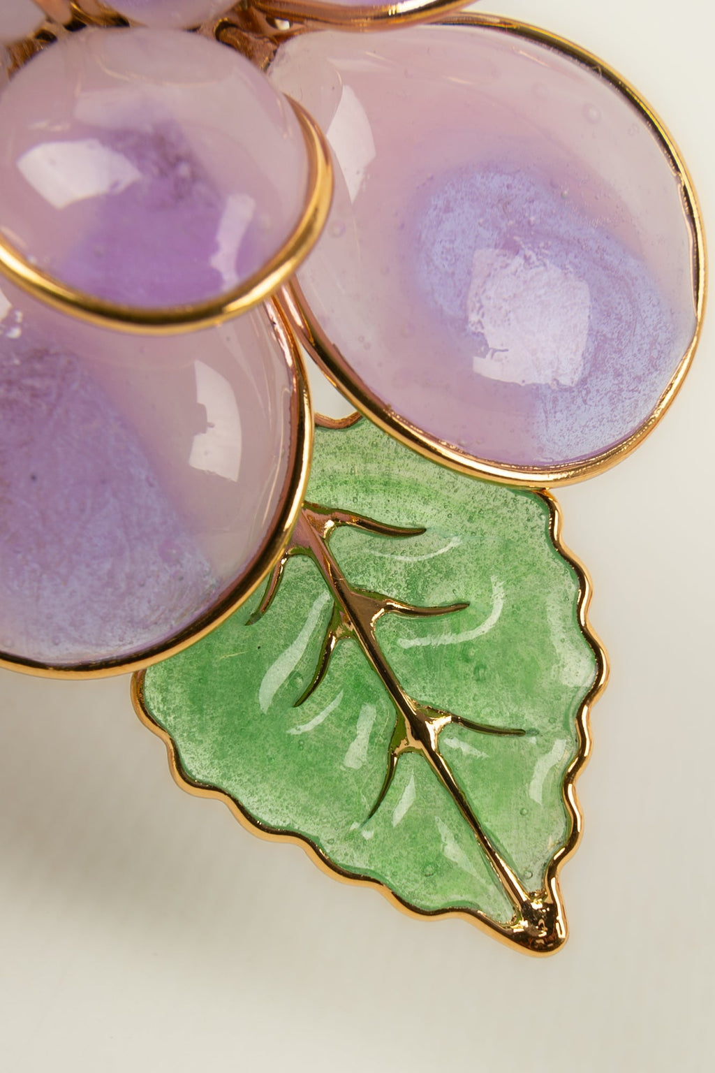 Broche / pendentif fleur Augustine