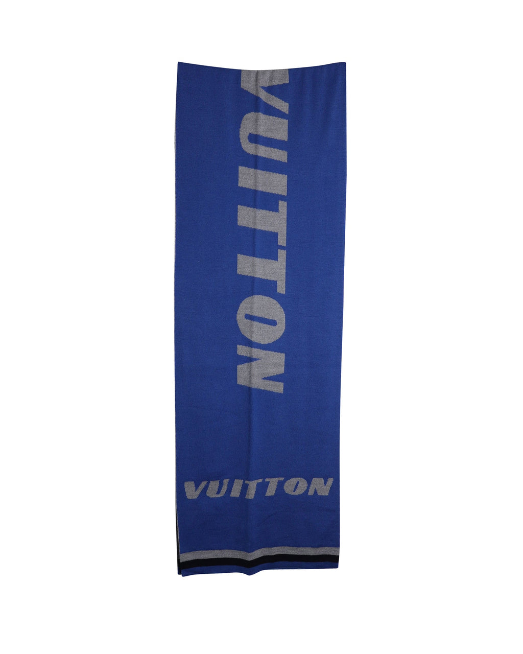 Louis Vuitton Forward Scarf in Blue Wool