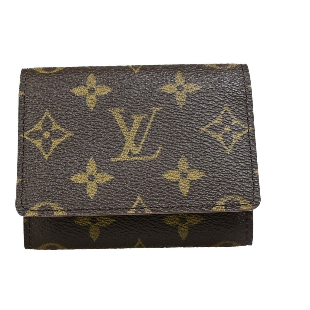 Louis Vuitton Enveloppe Carte De Visite  Canvas Wallet