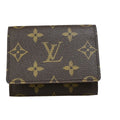 Louis Vuitton Enveloppe Carte De Visite  Canvas Wallet