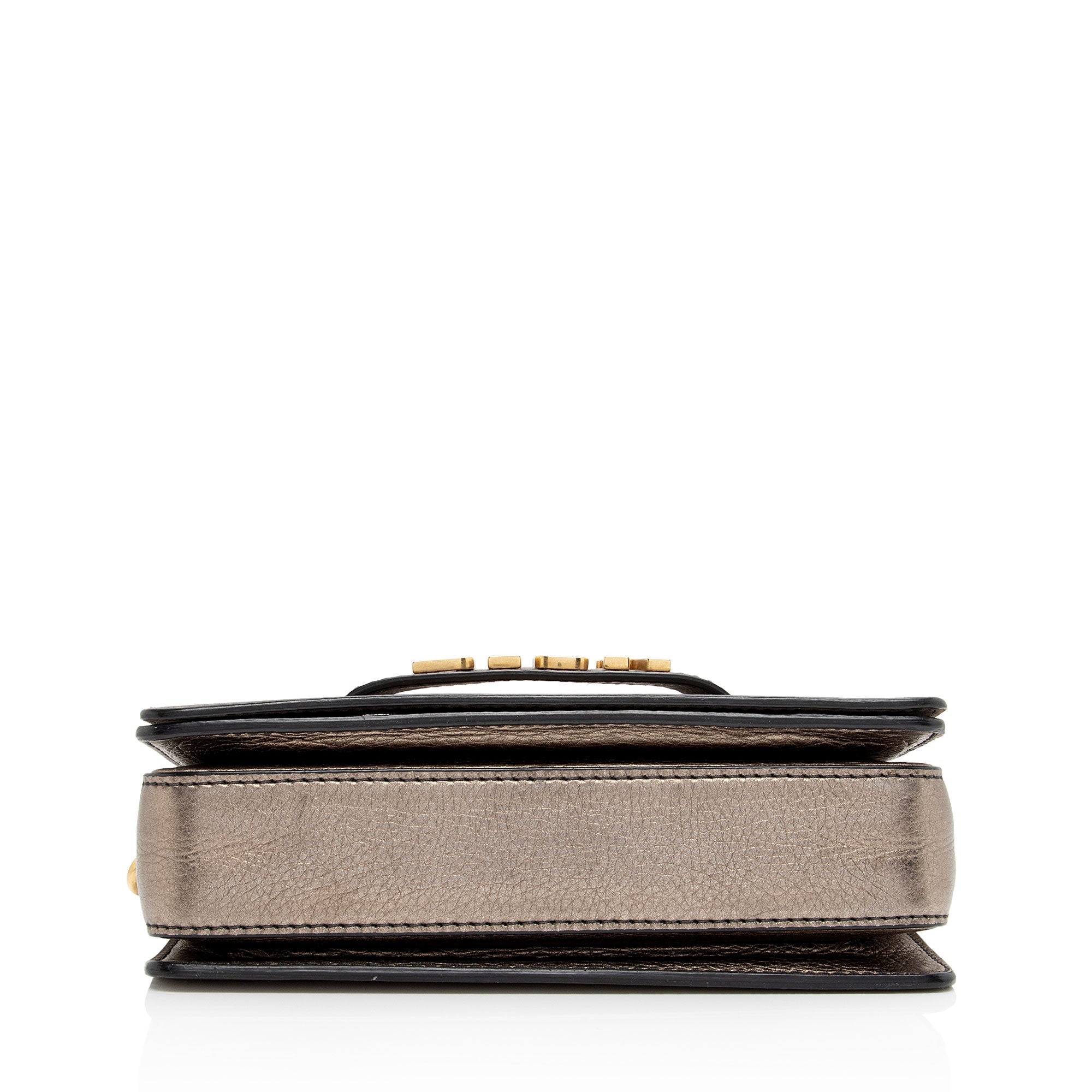 Dior Metallic Grained Calfskin Dio(R)evolution Flap Bag