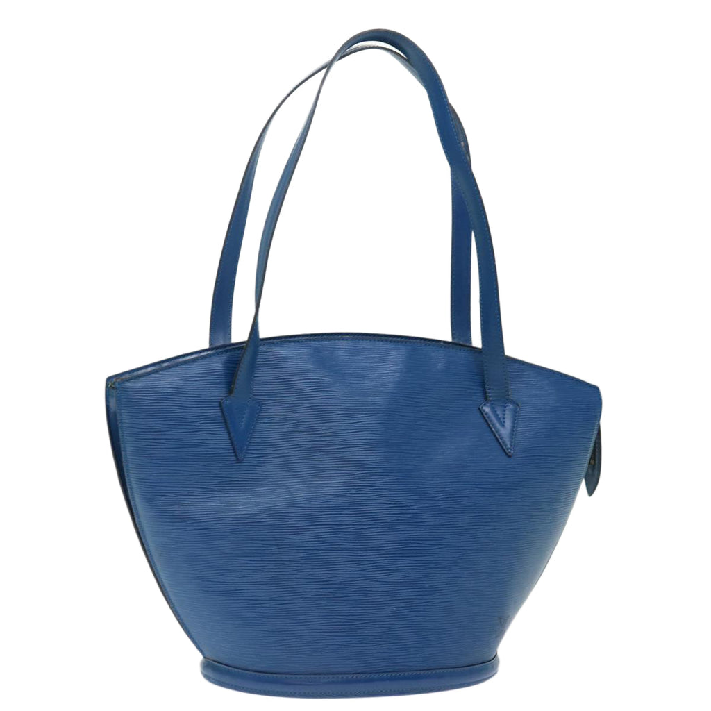 Louis Vuitton Epi Saint Jacques Shopping Shoulder Bag Blue