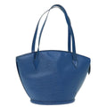 Louis Vuitton Epi Saint Jacques Shopping Shoulder Bag Blue