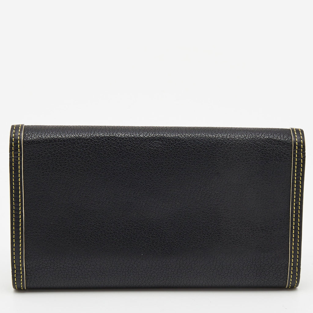 Louis Vuitton  Leather Porte Tresor International Wallet
