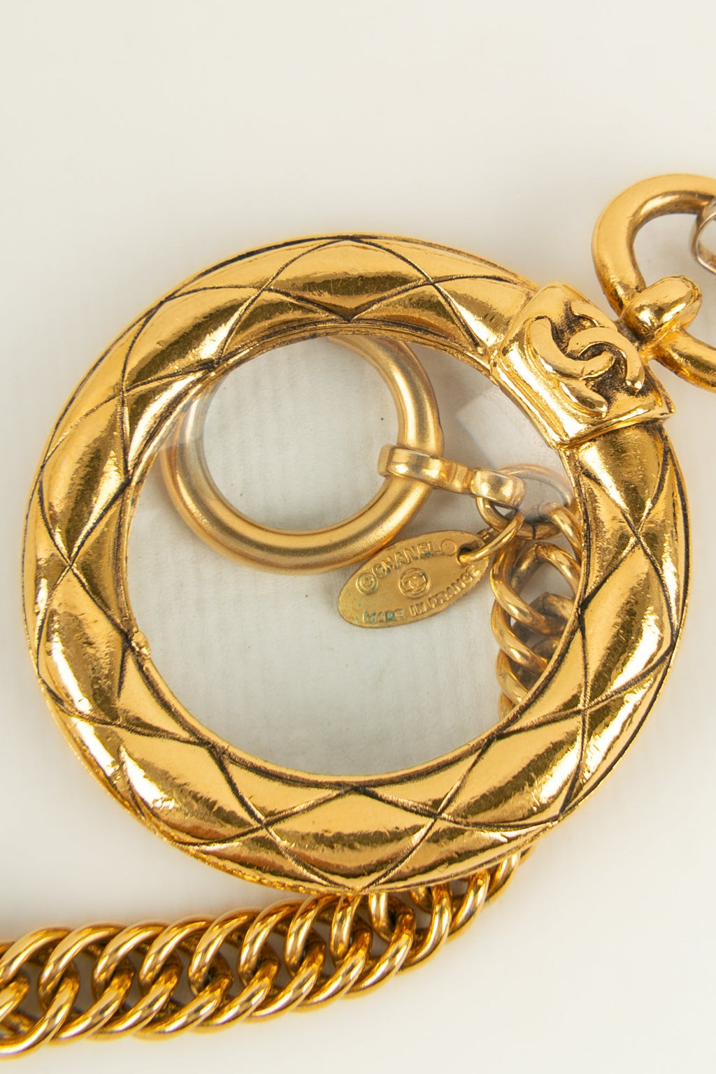 Collier loupe Chanel 1980s