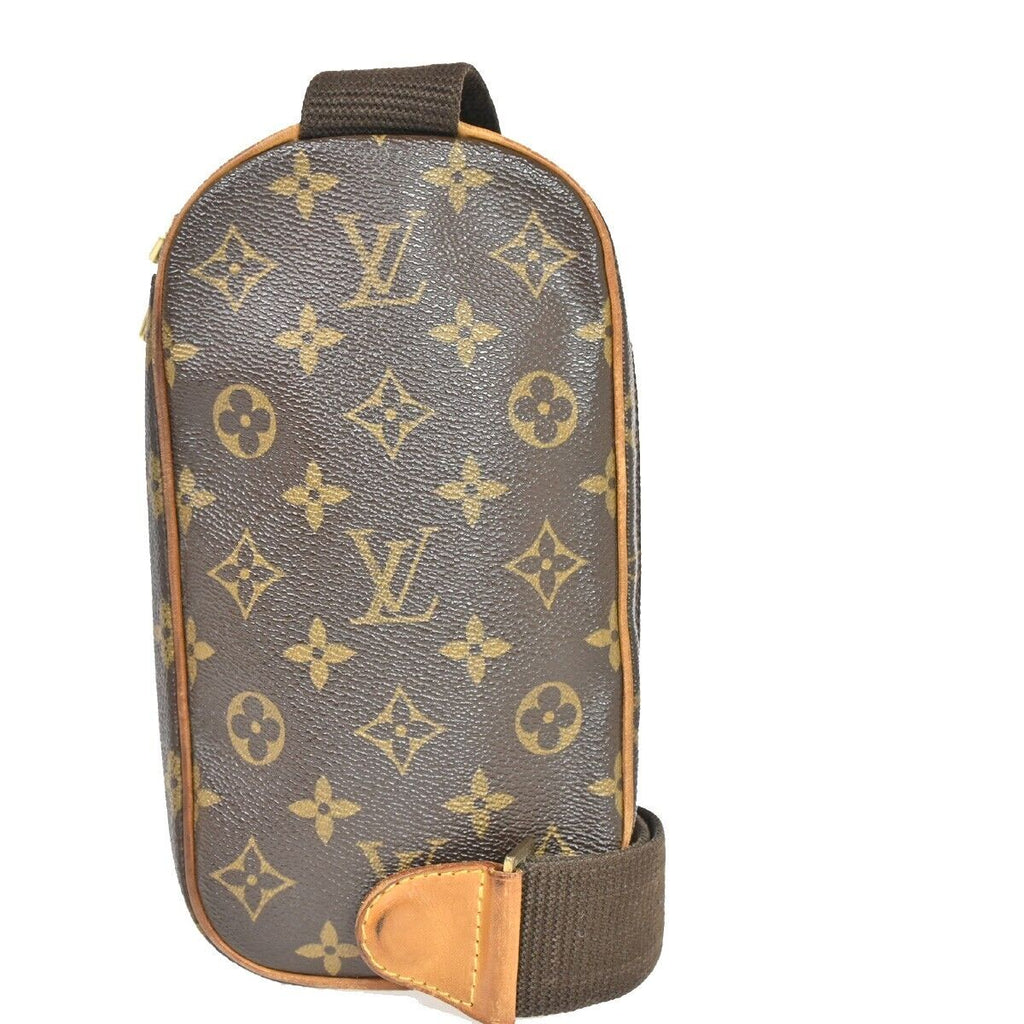 Louis Vuitton Pochette Gange  Canvas Shoulder Bag ()
