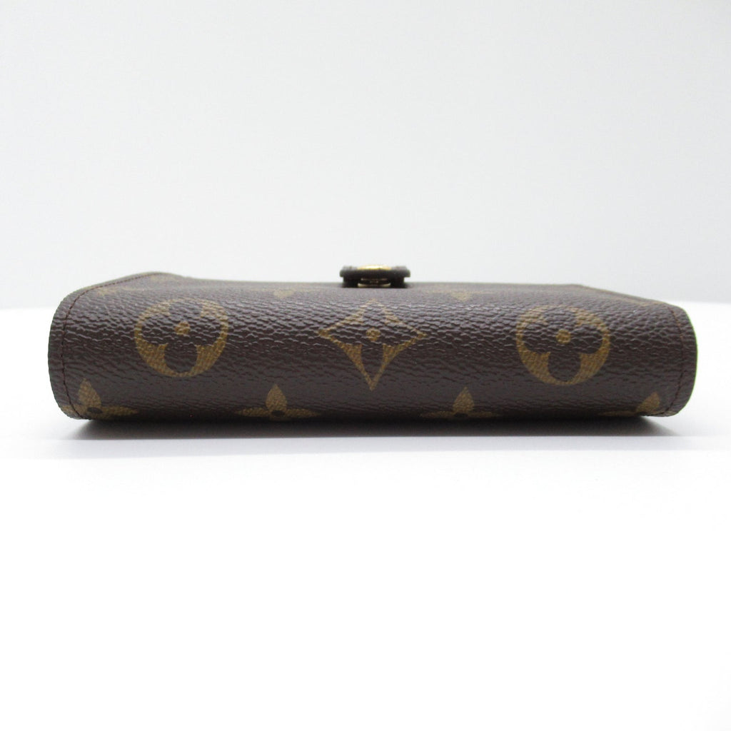 Louis Vuitton Louis Vuitton Portefolio Vienna Double Fold Wallet Wallet PVC Coated Canvas Monogram   Brown M61674
