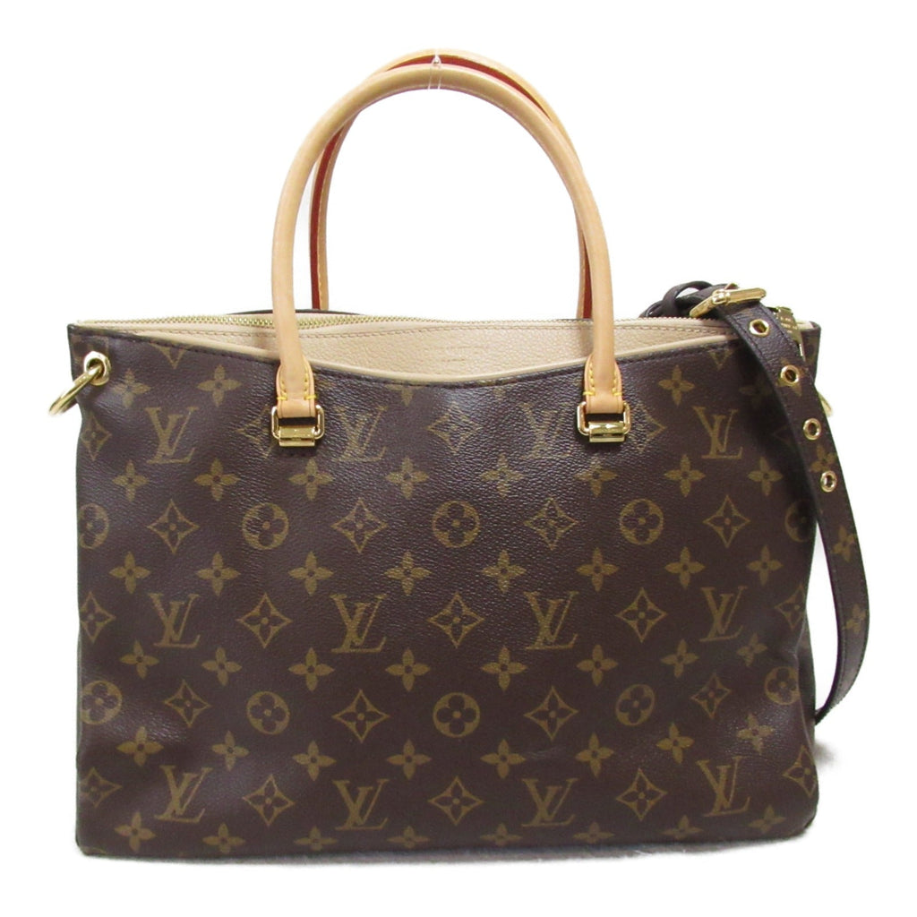 Louis Vuitton Parlas 2w  Bag Tote Bag PVC Coated Canvas Monogram  Brown M44079