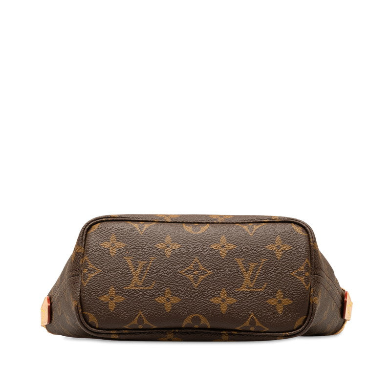 Louis Vuitton Monogram BB Handbag 2WAY M46705 Brown PVC Leather  Louis Vuitton