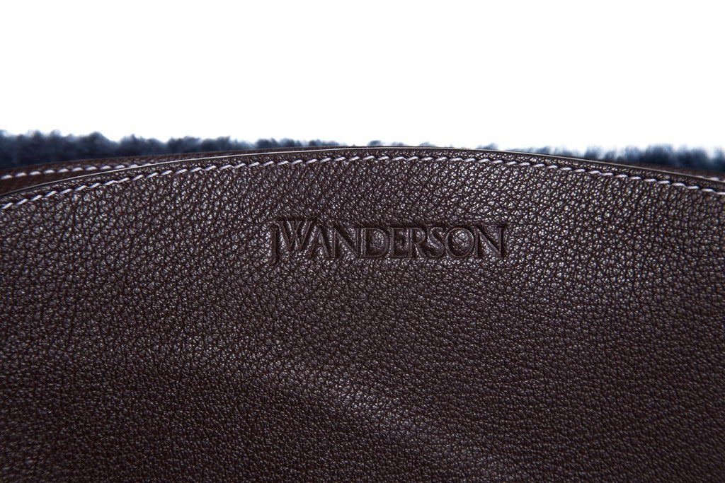 J.W. Anderson Brown Suede Handle Bag