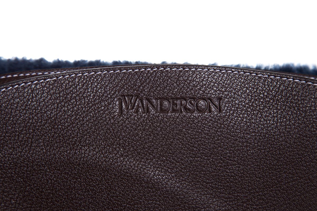 J.W. Anderson Brown Suede Handle Bag