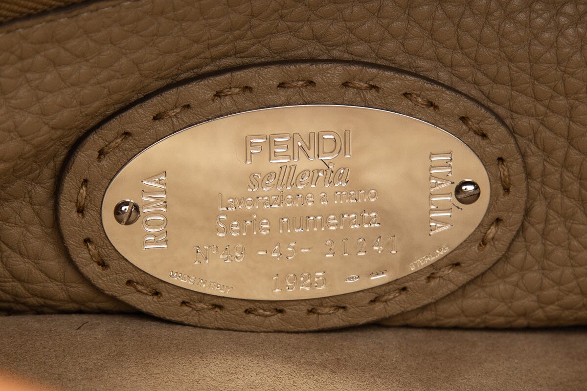 Fendi Brown Peekaboo  Handbag