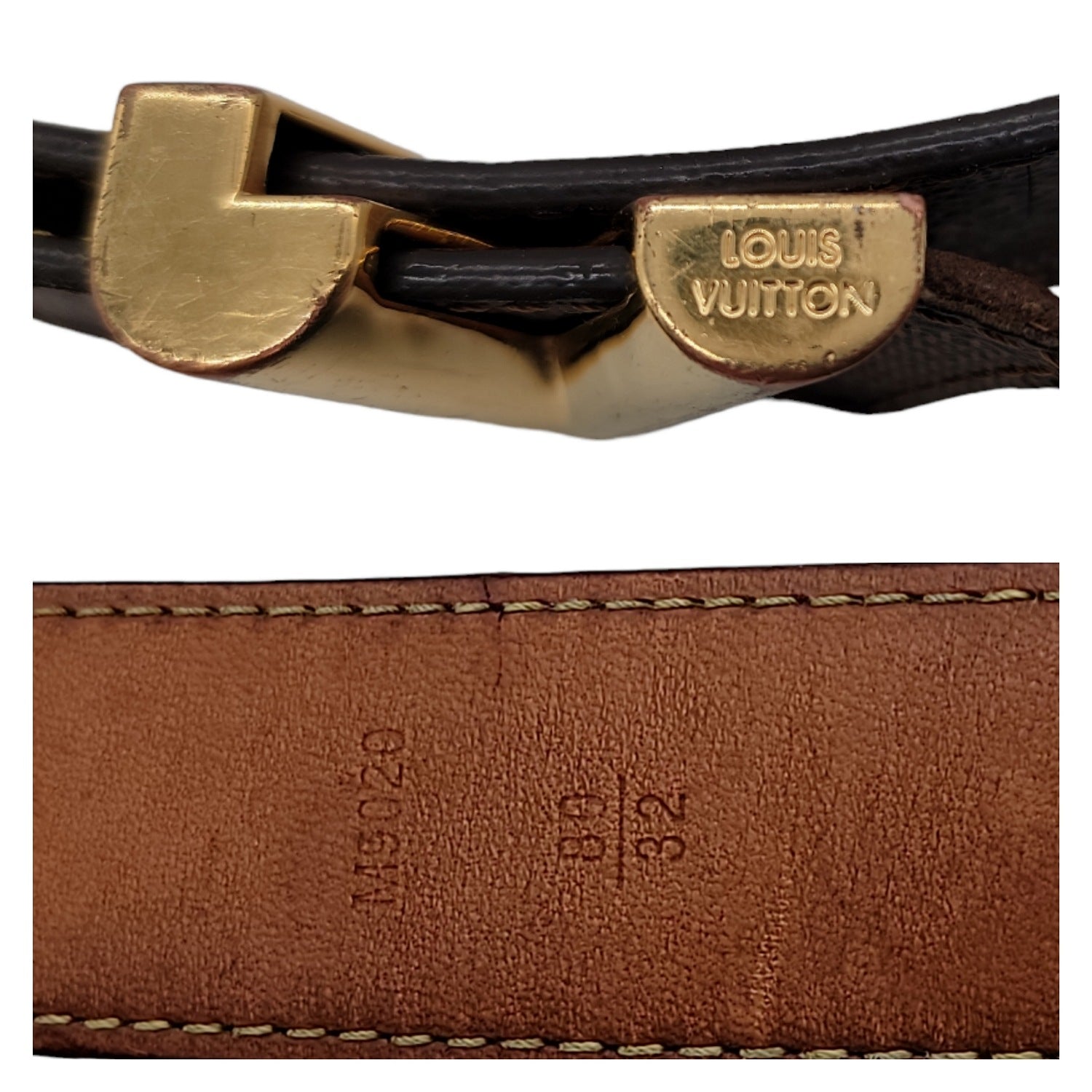 Louis Vuitton Essential V Damier Ebene Belt