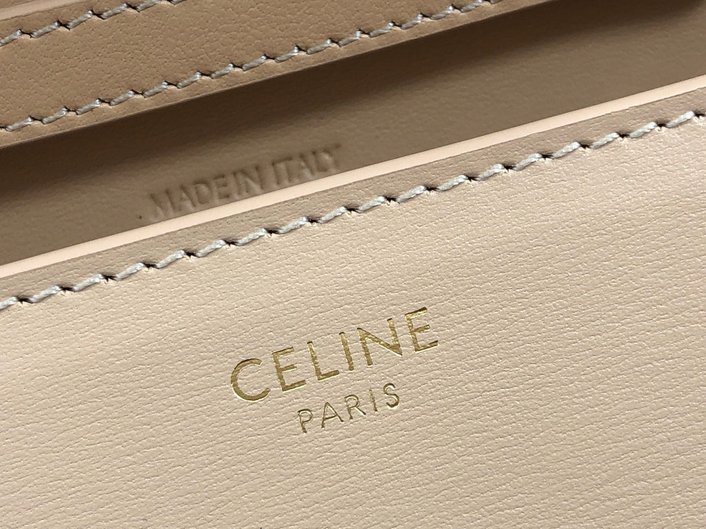 GLAMI Wallet On Chain Triomphe Beige For Women 7in/19cmÃƒâ€šÃ‚Â 