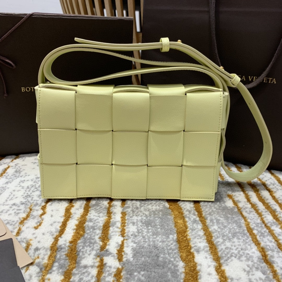 GLAMI Cassette Bag For Women 9.1in/23cm In Light Yellow