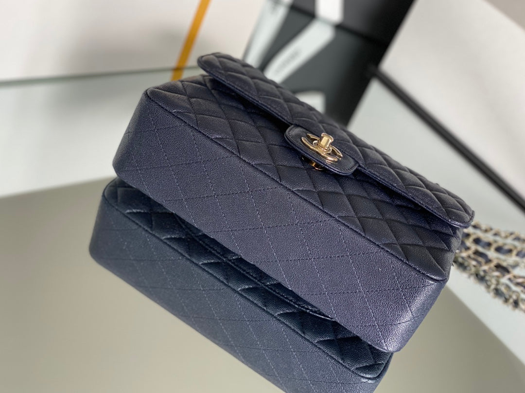 CHL Classic Handbag 26cm Dark Blue For Women A01112