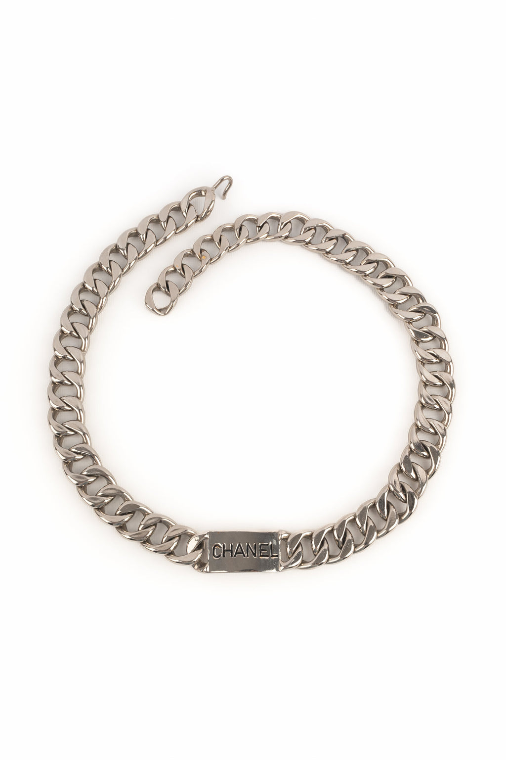 Ceinture argentée Chanel