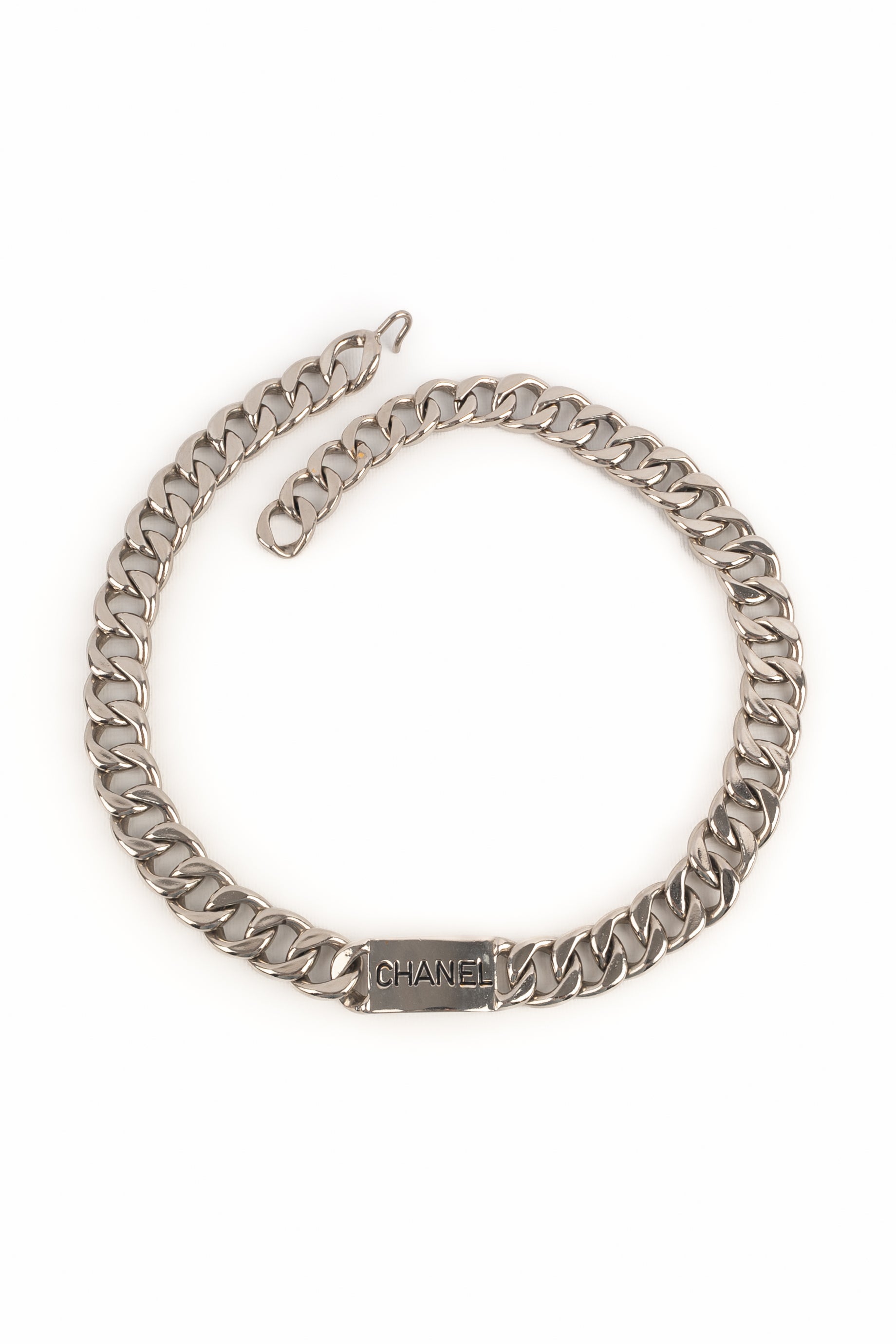 Ceinture argentée Chanel