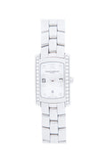 Baume & Mercier "Hampton Hills" Mother of Pearl &  Diamond Stainless Steel Watch