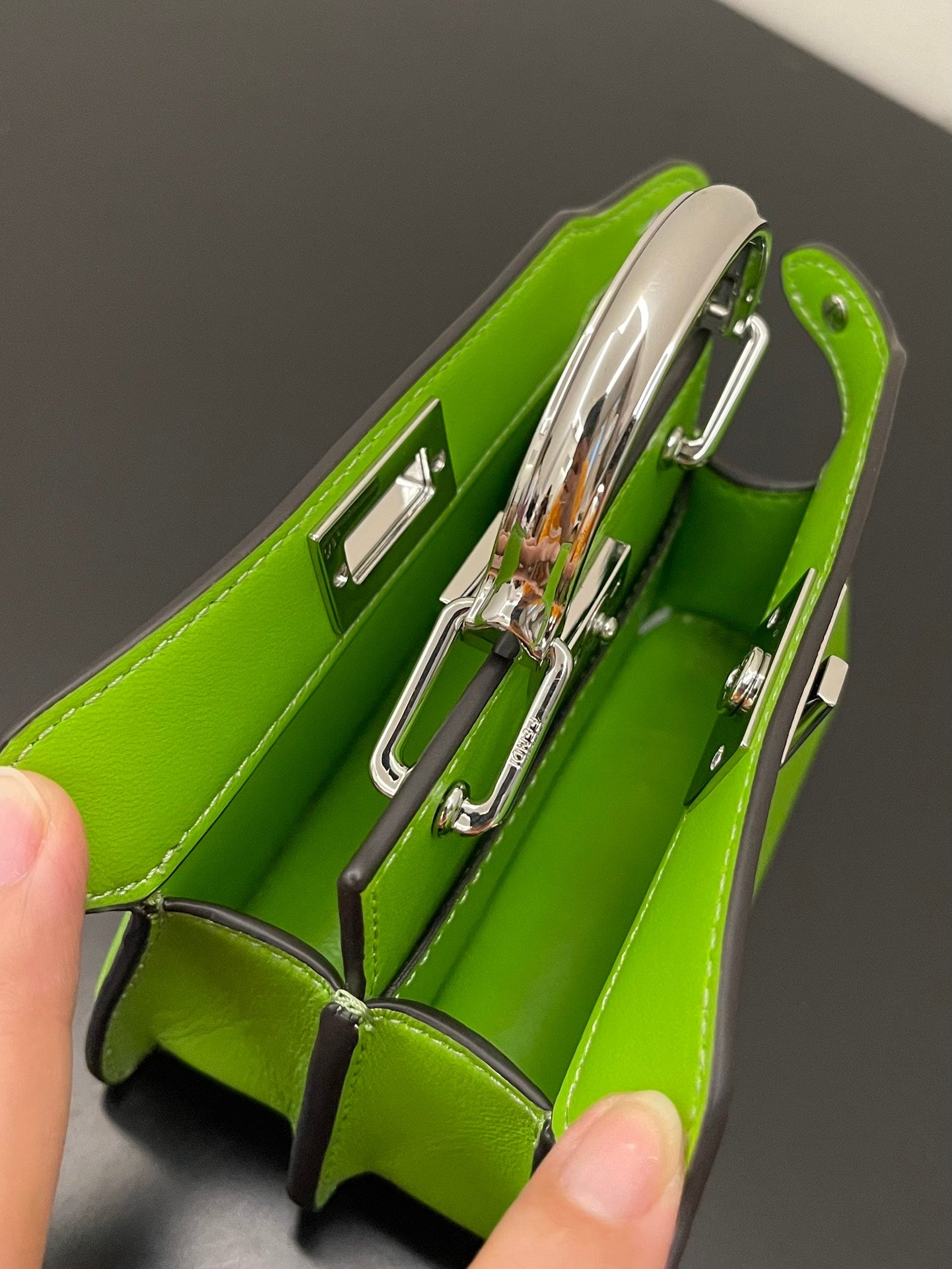 FI GlamI ISeeU Petite Green Micro Bag For Woman 11cm/4.5in