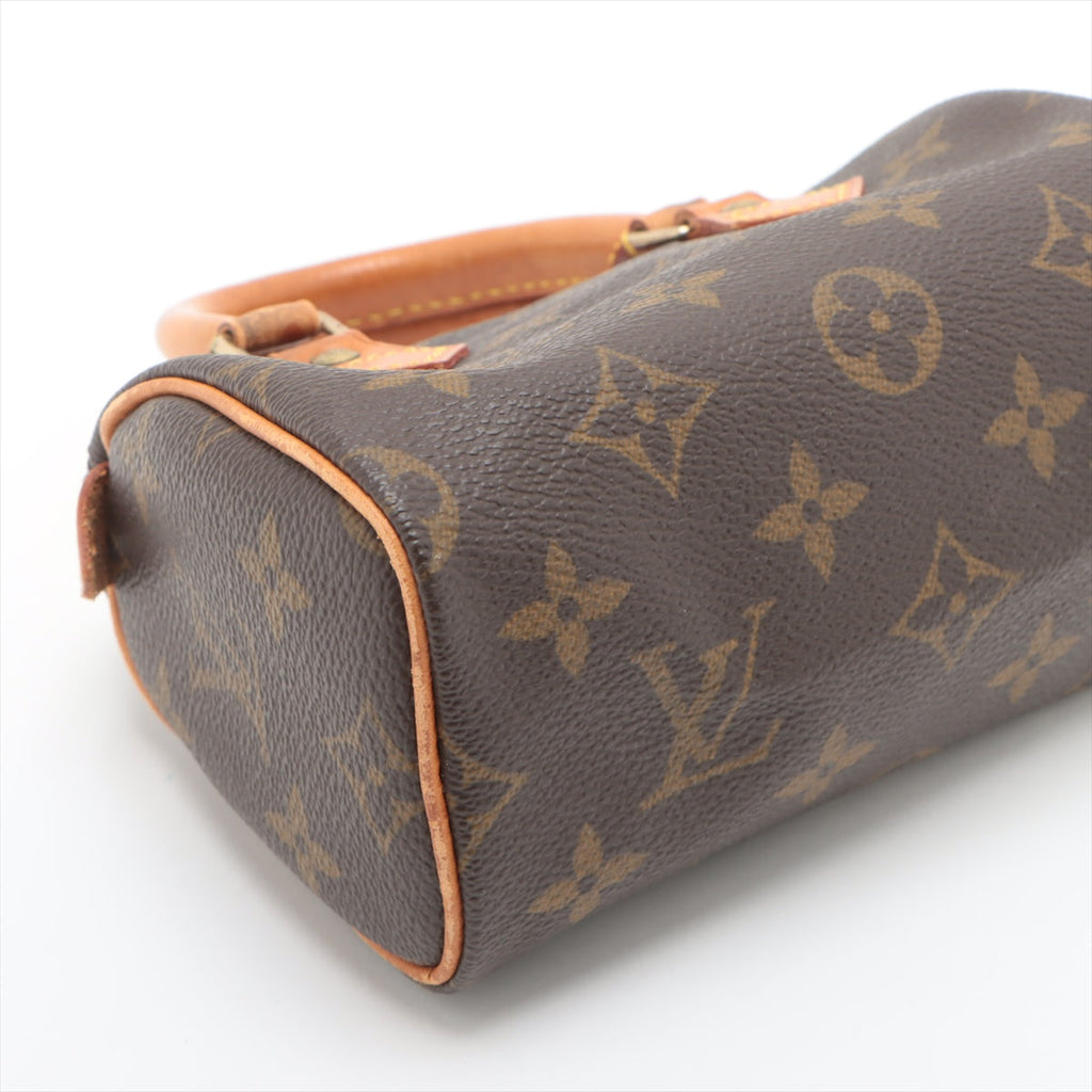 Louis Vuitton Monogram Mini Speedy M41534 Fashnapple Leather Crush