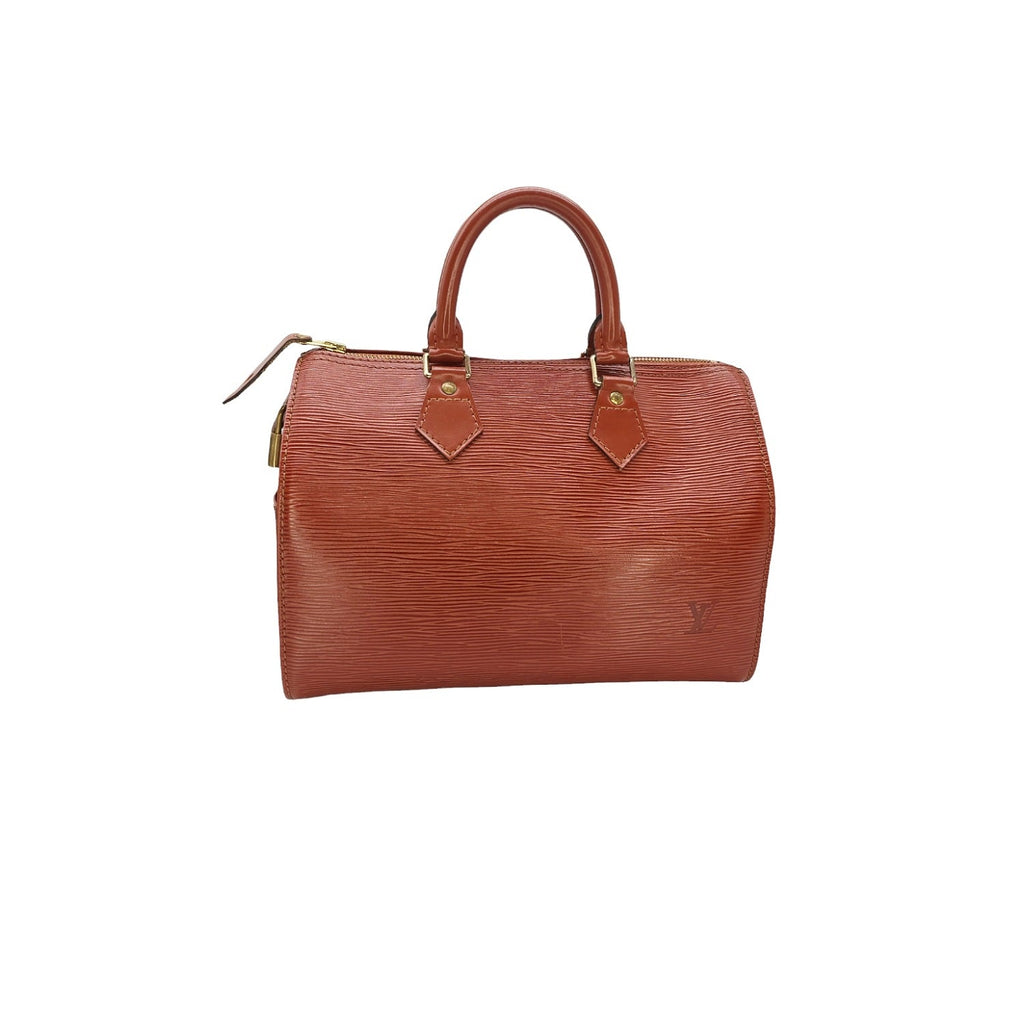 Louis Vuitton Vintage EPI Kenyan Brown Speedy 25 Bag