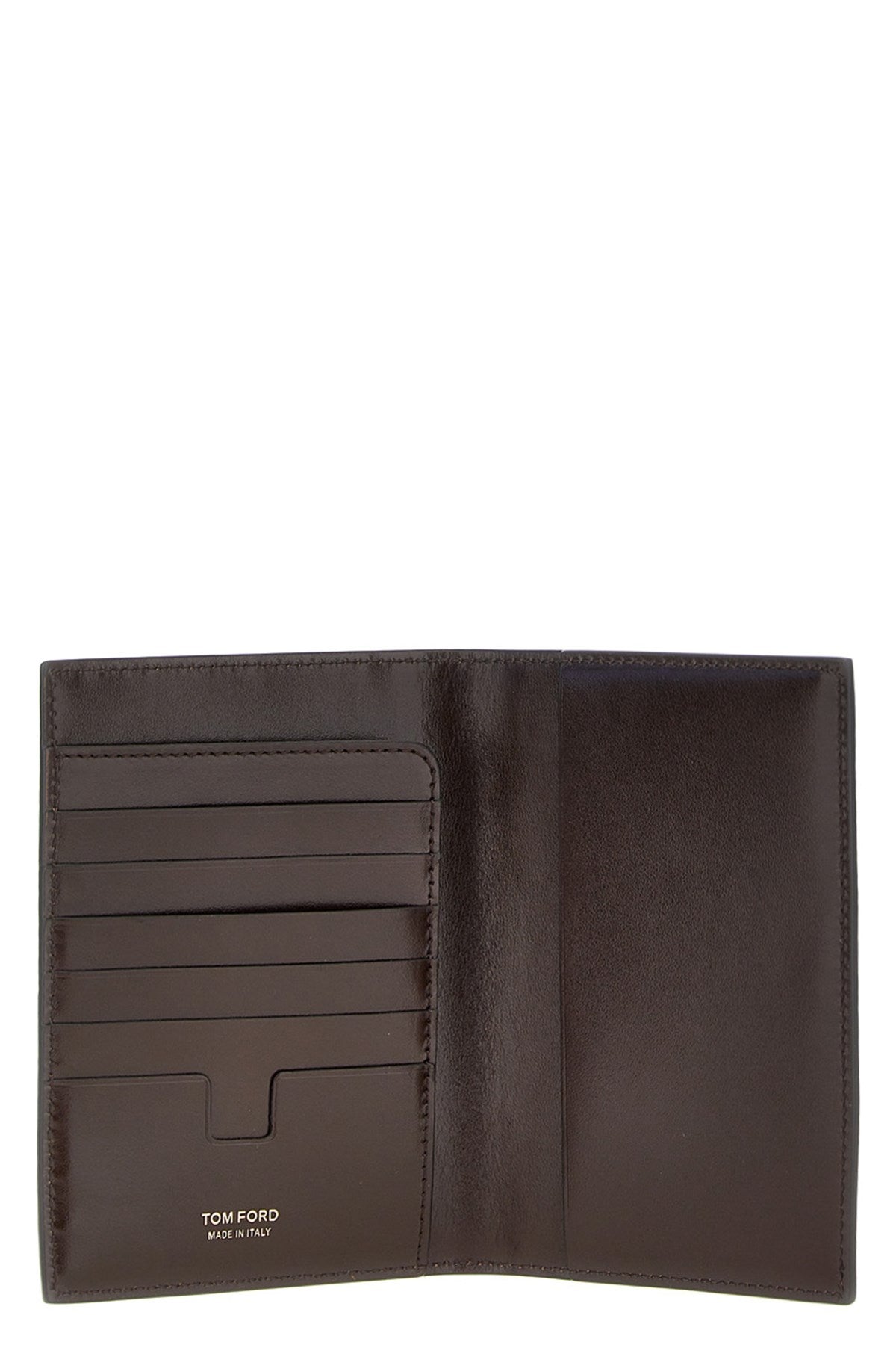 Tom Ford Men Croc Print Passport Holder