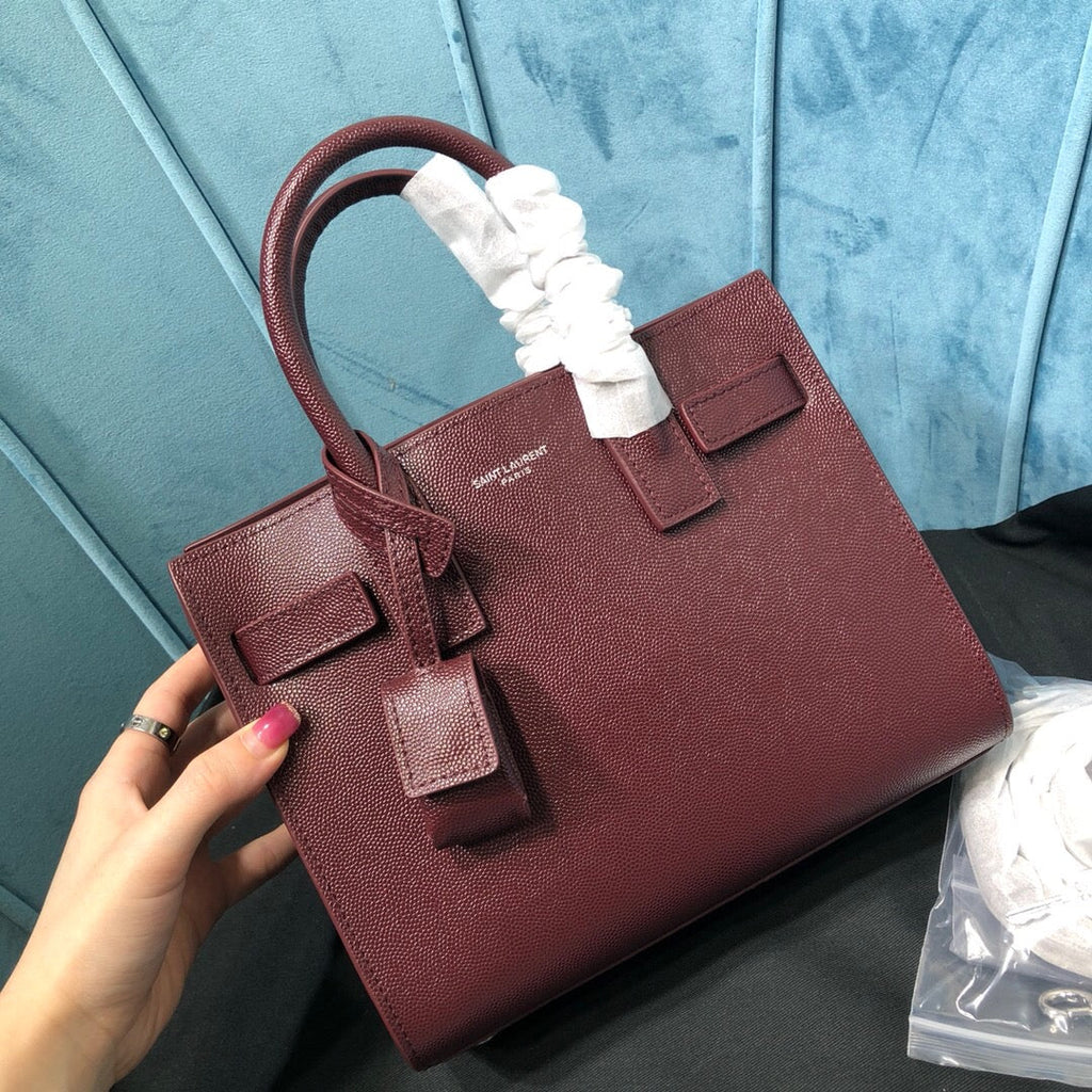 GLAMI Sac De Jour Nano Burgundy For Women 8.6in/22cm YSL