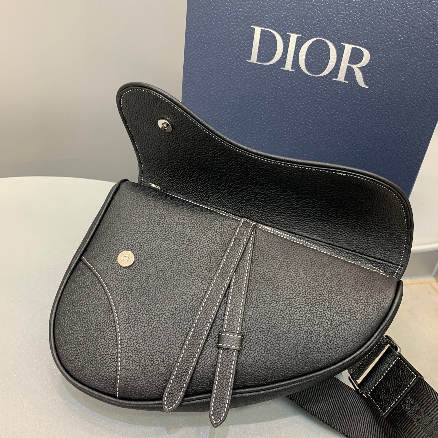 GLAMI Saddle Bag Black For Women 10in/26cm CD