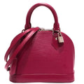 Louis Vuitton BB Alma Epi Wine Red M40850 Silver G  Shoulder Bag Handbag