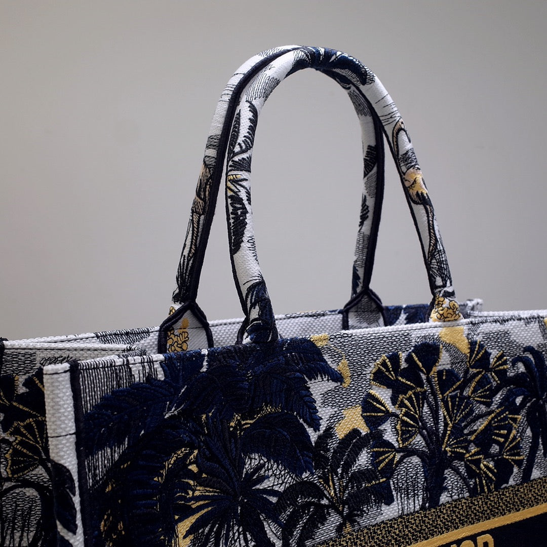 GLAMI Large Book Tote Black Multicolor, For Women, WomenÃ¢â‚¬â„¢s Handbags 16.5in/42cm CD