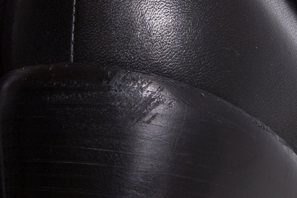 Cole Haan Black Wedge Boots SZ 10