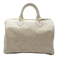Louis Vuitton Louis Vuitton Speedy 30 Handbag PVC Coated Canvas Monogram Mini Run  White M95319