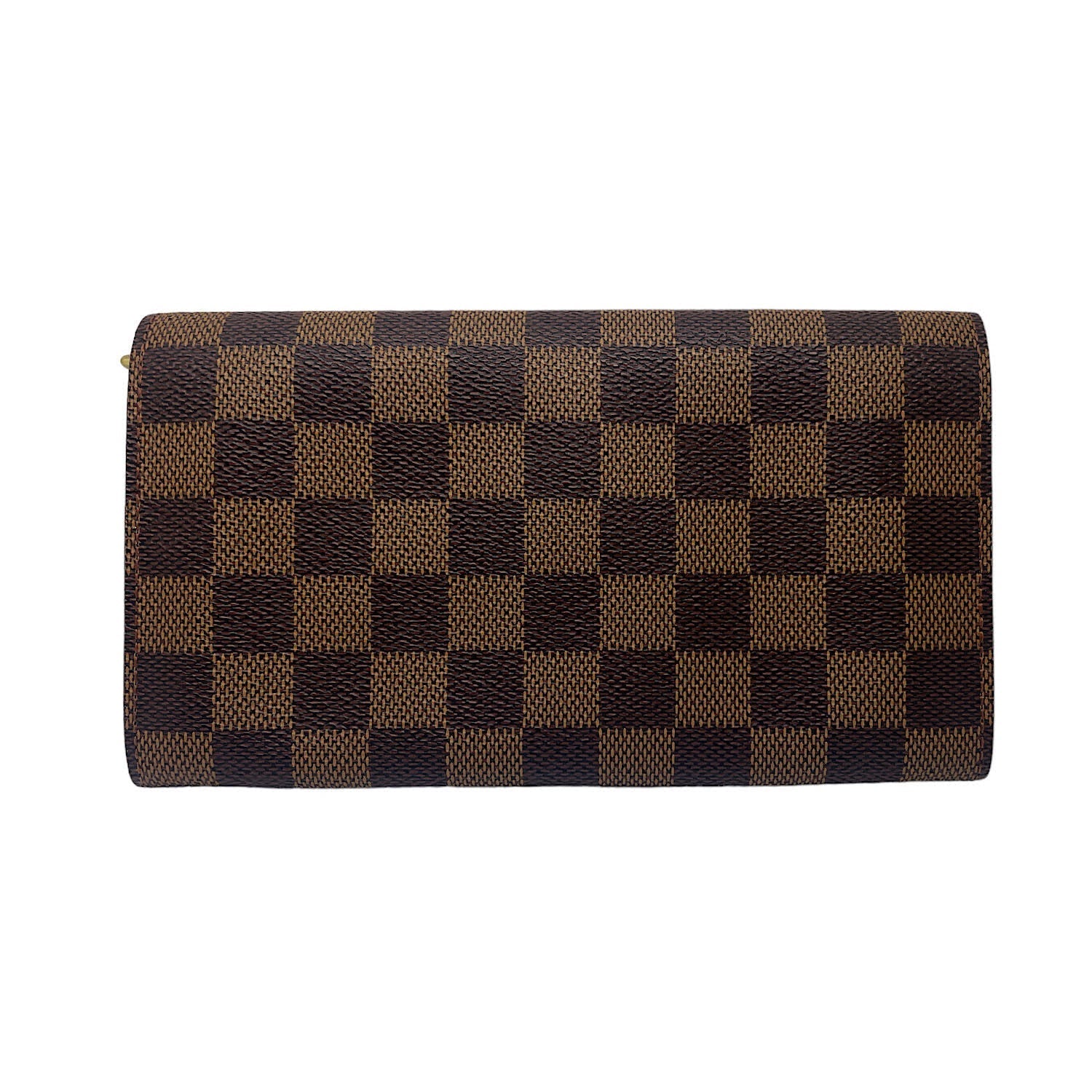 Louis Vuitton Vintage Damier Ebene Canvas Sarah Wallet